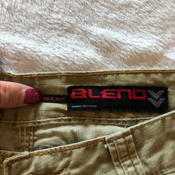 Blend Men's Cotton Casual Pants - Picture 5 of 12